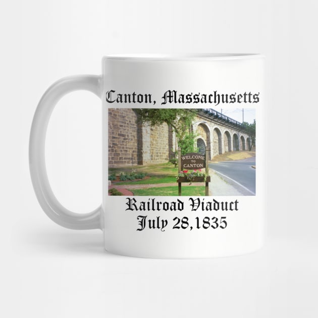 Canton Massachusetts Railroad Viaduct by MisterBigfoot